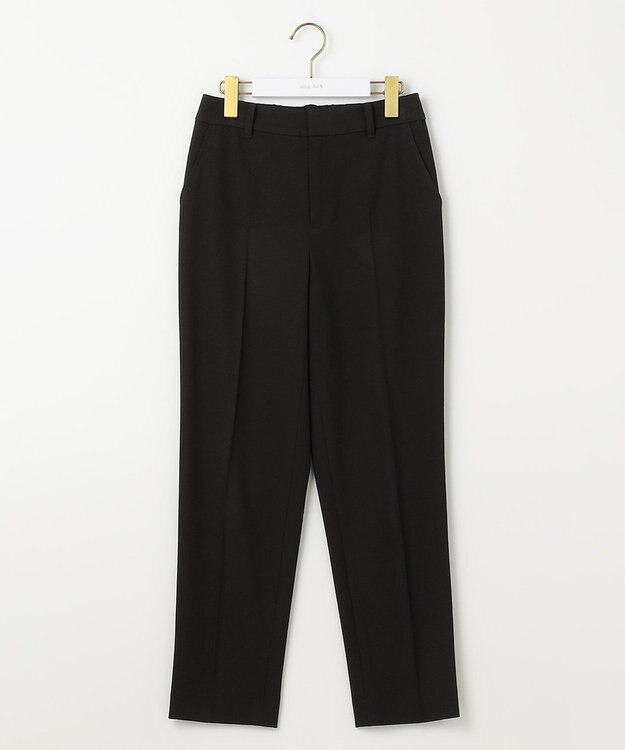 ANY SIS 【大人百花掲載 ヨンアさん着用】シリーズ累計7万本突破！サーモ2WAYストレッチ テーパードパンツ ブラック