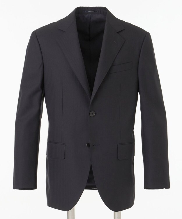 J.PRESS MEN 【ESSENTIAL CLOTHING】シャドーヘリンボン スーツ ネイビー系1