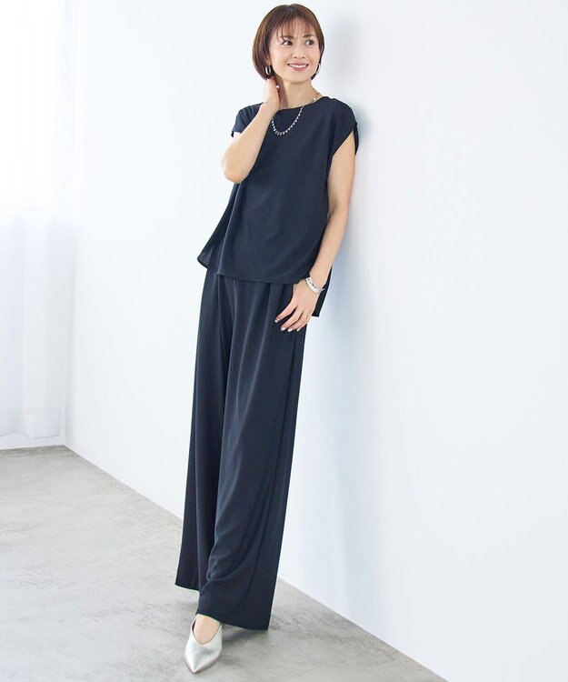 自由区 【SHIHOさん着用・重ね付けにもおすすめ】ラウンドグレイン ネックレス マットシルバー