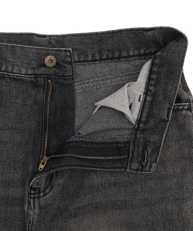 WEGO クロスモチーフオーバーダイバギーパンツ ブラック