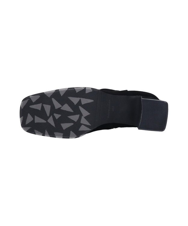 Bridget Birkin 【PARADIS COULEUR】スクエアトウショートブーツ ブラックスウェード