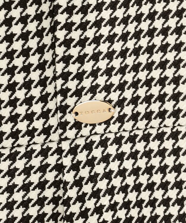 TOCCA 【00サイズあり・消臭】SWEET TEA TIME HOUNDTOOTH ドレス ブラック系5