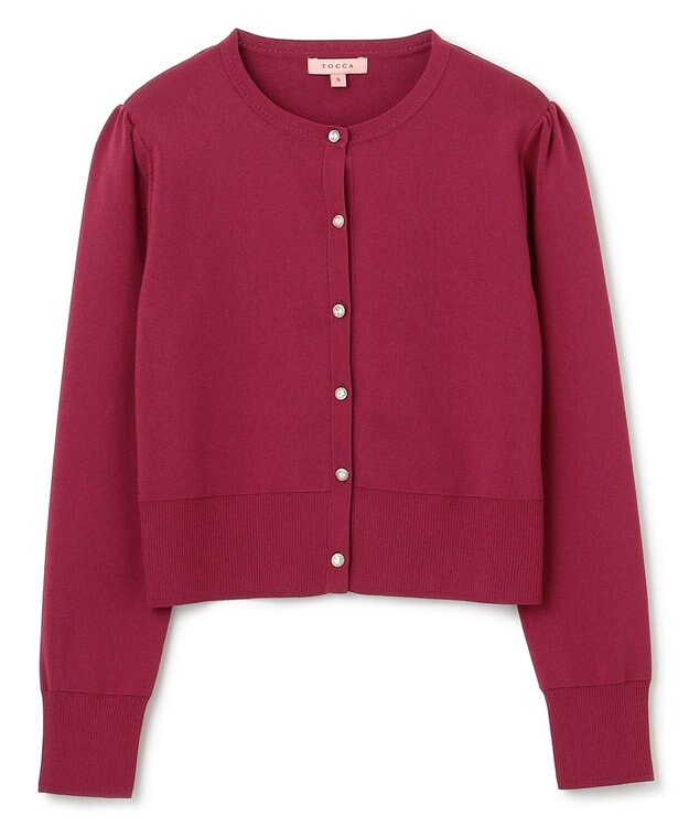 TOCCA 【洗える】DEW カーディガン ローズ系