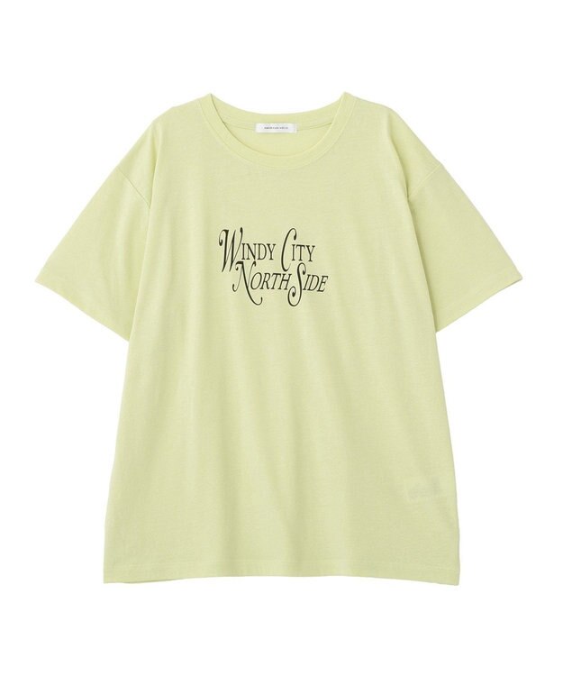 AMERICAN HOLIC アソートプリントTシャツ Lime Green