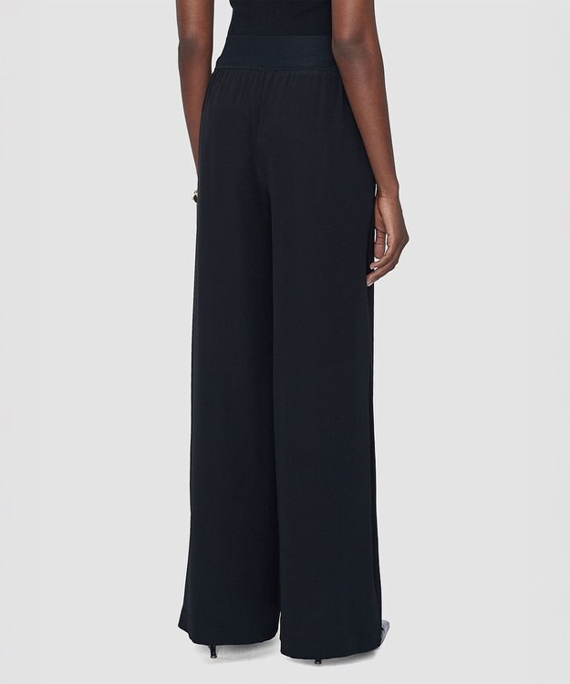 JOSEPH クレープドソワ　トラウザーズ Black