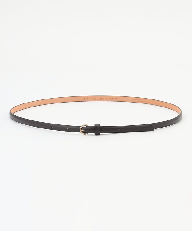 BEIGE， 【一部店舗限定】ATELIER AMBOISE / スムースレザーベルト Testa Moro