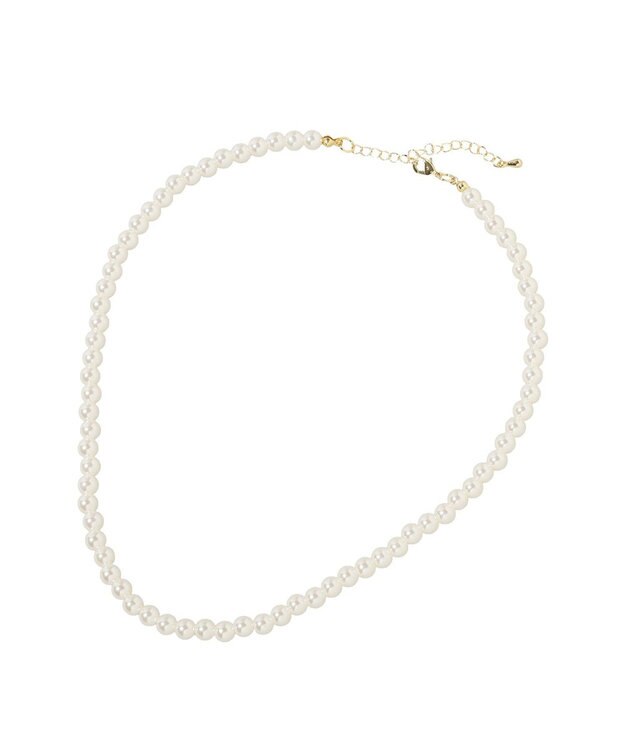 earth music&ecology ３連パールネックレス Gold