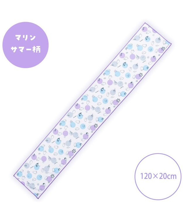 Mother garden しろたん クールタオル 《マリンサマー》 単品 マリンサマー