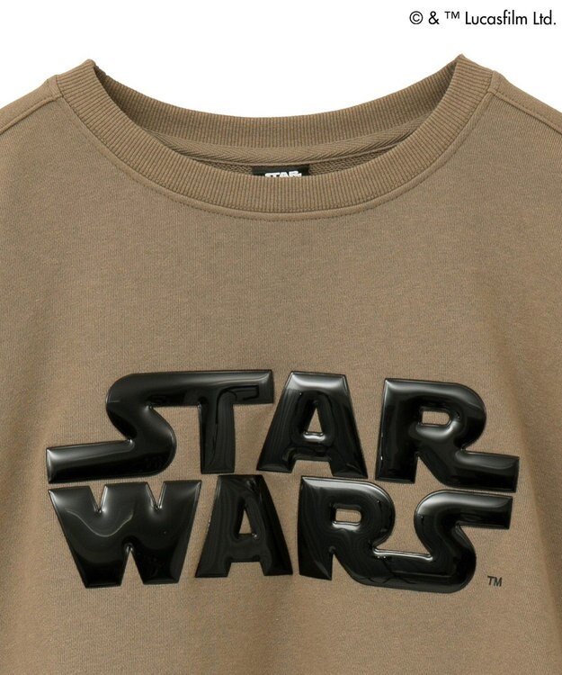 Green Parks ＳＴＡＲ　ＷＡＲＳ／メタルプリントスウェット Beige