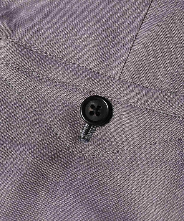 Paul Smith レーヨンリネン コクーンシルエット タックパンツ ライラック