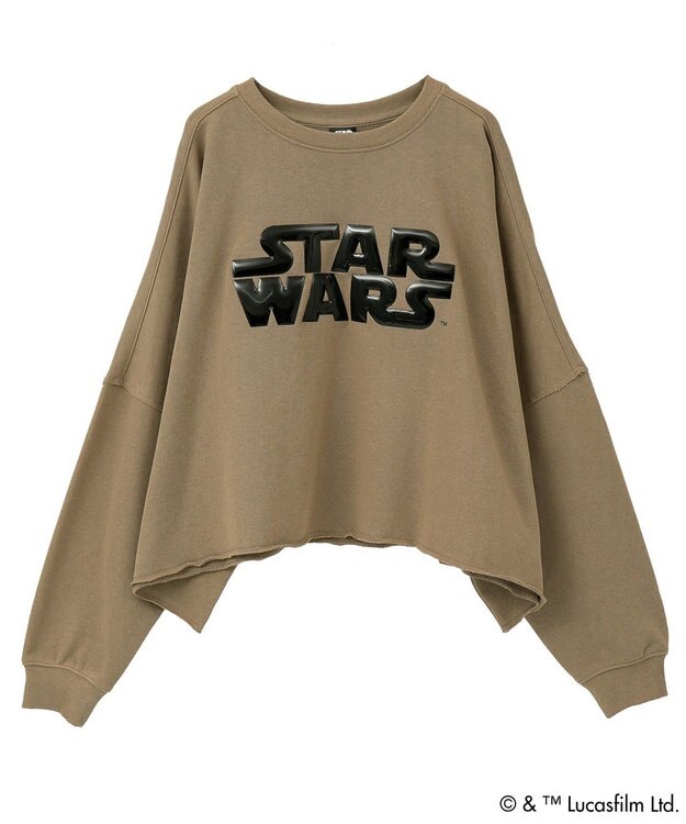 Green Parks ＳＴＡＲ　ＷＡＲＳ／メタルプリントスウェット Beige