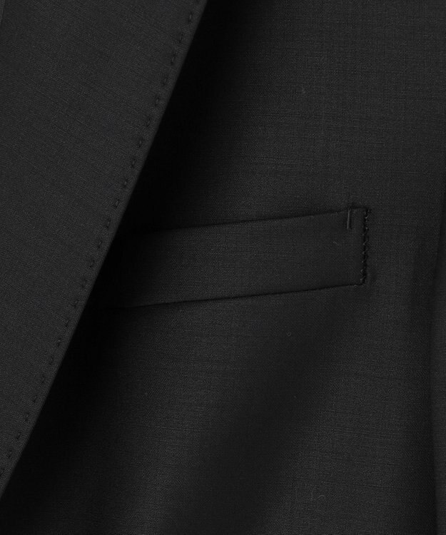 23区 【セットアップ対応】ファインネスウール 二つ釦 ジャケット ブラック系