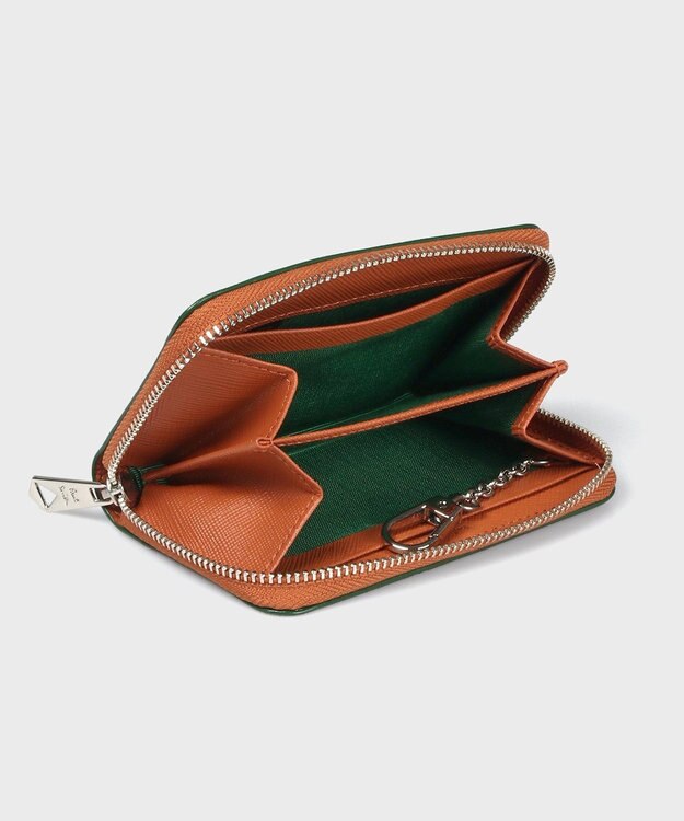 Paul Smith コンティニュアスパターン コインケース オレンジ