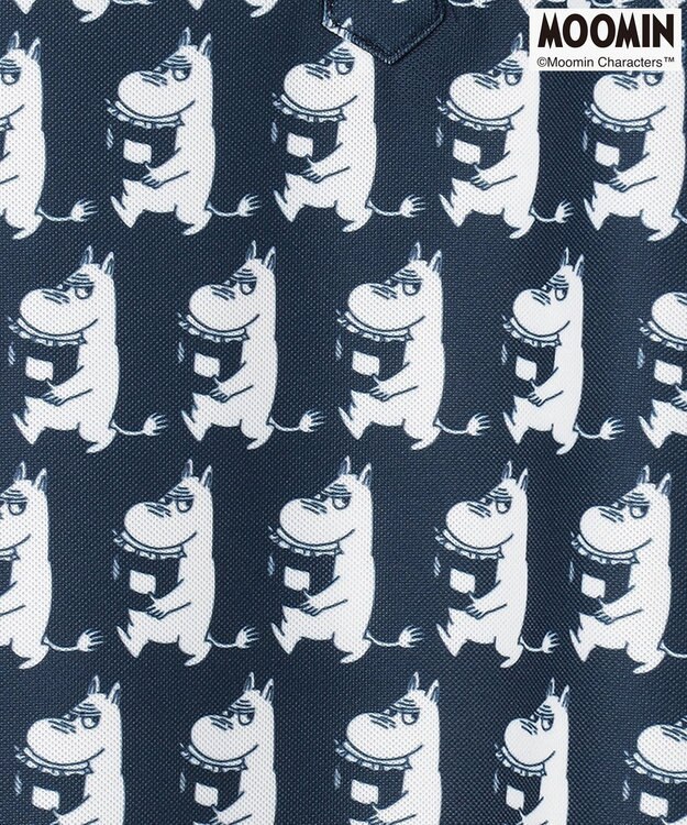 23区GOLF 【WOMEN】【MOOMIN COLLECTION】ムーミン 半袖 総柄プリント シャツ ネイビー系5