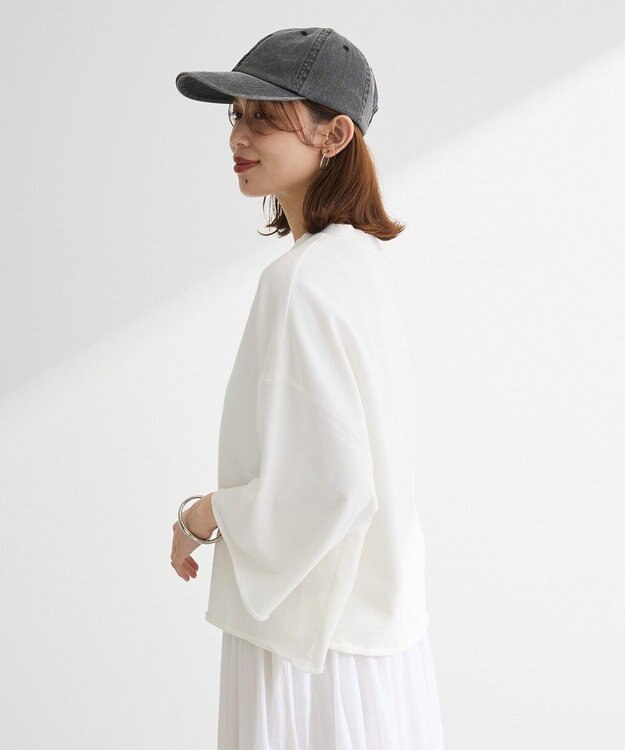 Green Parks ・ＳＵＧＡＲ　ＳＰＯＯＮ　７分袖ウラケスウェット Gray Mixture