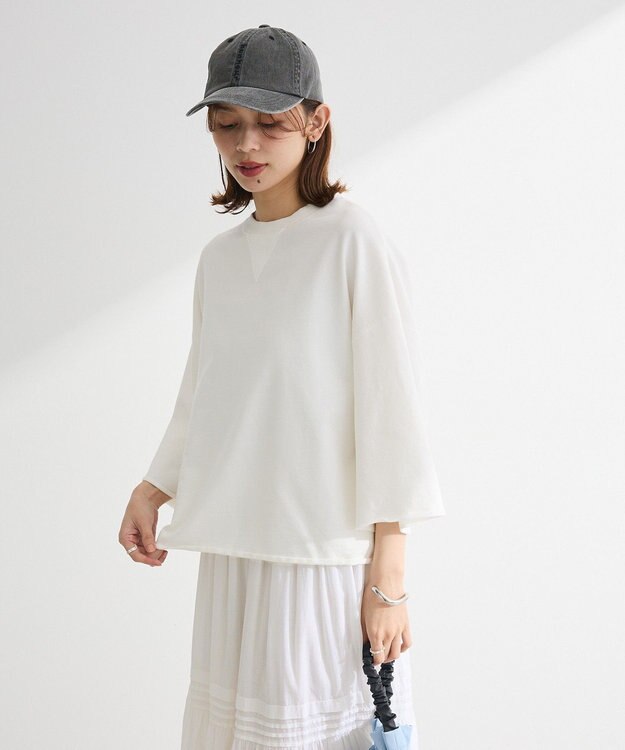 Green Parks ・ＳＵＧＡＲ　ＳＰＯＯＮ　７分袖ウラケスウェット Gray Mixture