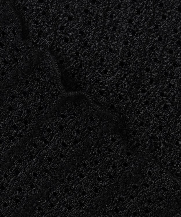 Feroux シアーパターンステッチ カットソー ブラック系