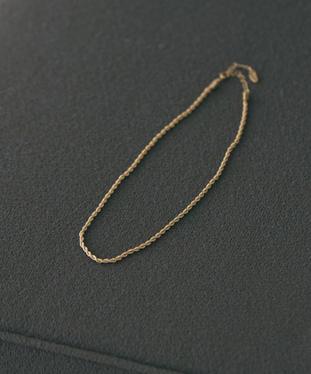 AMERICAN HOLIC ツイストチェーンネックレス Gold