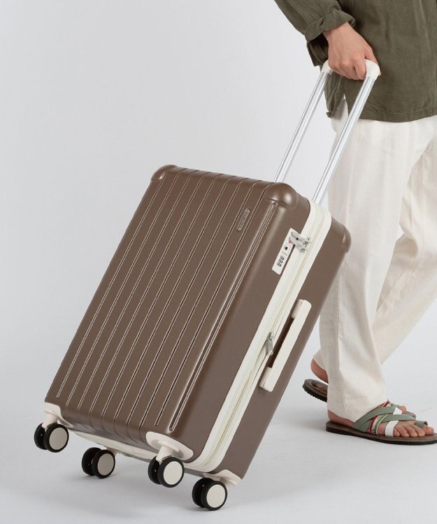 ACE BAGS & LUGGAGE RIMINI フラミニア スーツケース Mサイズ 51L 05122 リミニ エース ブロンズ
