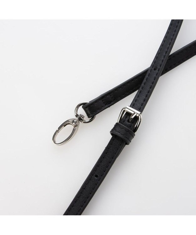 UNBILLION カシュカシュ cachecache / 切り替え柄編みミニトート カゴバッグ ブラック