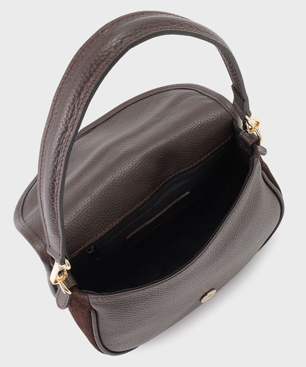 GRACE CONTINENTAL BIANCHINI スウェードバッグ ブラウン