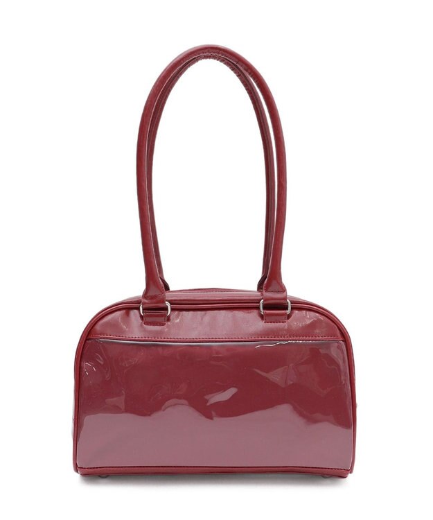 WEGO 【痛バ＆推し活】チャーム付きボストン痛バッグ レッド