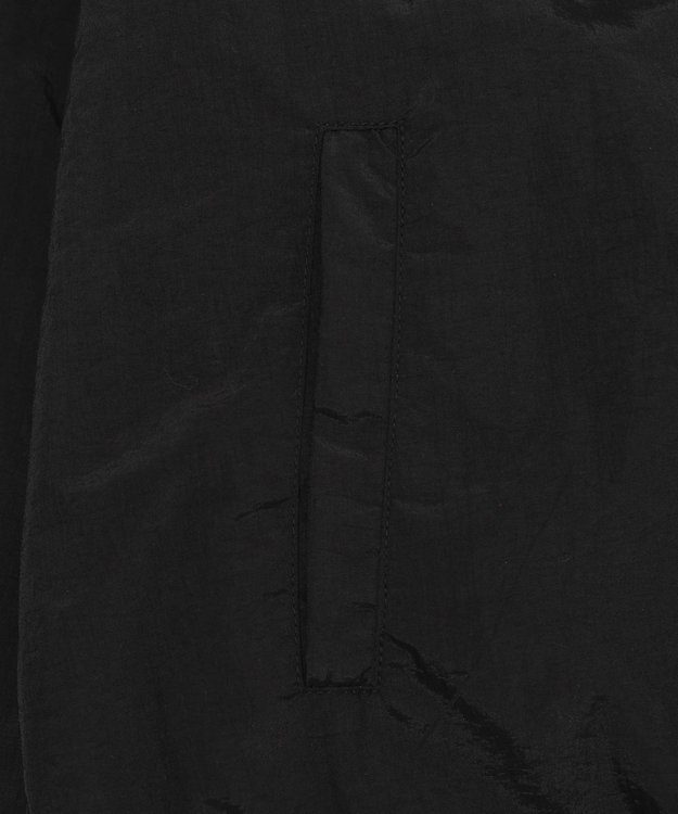 WEGO 【ユニセックス着用ITEM/リバーシブル/2WAY】リバーシブルフリースブルゾン ブラックその他