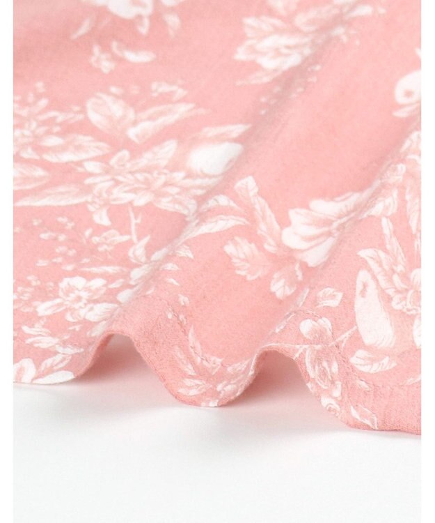 Wing パジャマ 5分袖 半袖 長ズボン 綿100%(本体) 楊柳素材 3Lまで対応 大きいサイズ 夏 レディース EP8076 ウイング／ワコール レッド