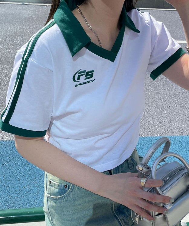 WEGO サッカーデザインチビT グリーン