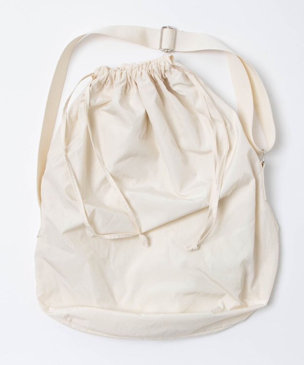 WEGO ドロストBIGショルダー オフホワイト