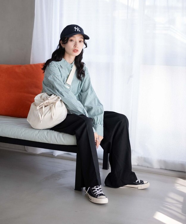 WEGO ドロストBIGショルダー オフホワイト