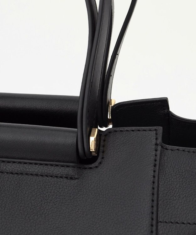 組曲 2wayハンドルトート バッグ ブラック系