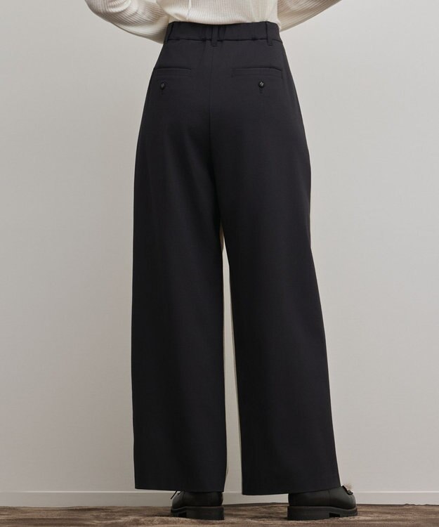 GRACE CONTINENTAL ラップワイドパンツ ベージュ