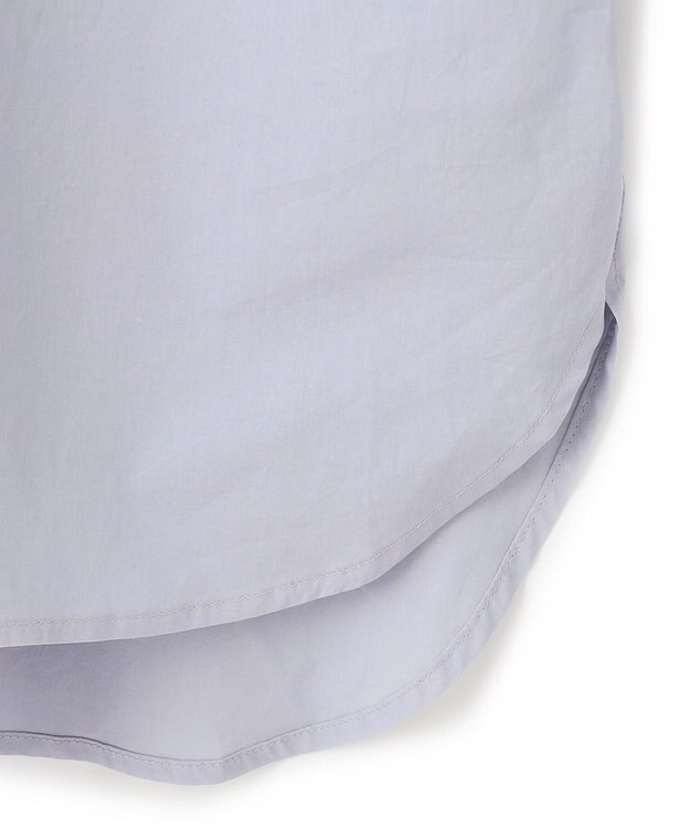 J.PRESS YORK STREET 【WOMEN】コットンボータイ ブラウス サックスブルー系