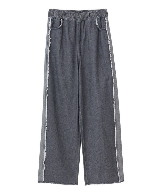 Green Parks ・ＤＯＵＢＬＥ　ＦＬＡＧＳ　フリンジラインイージーデ Black