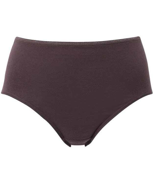 Wing ショーツ 【綿の贅沢 オーガニック】 はきこみ丈ふかめ EC3000 ウイング／ワコール シナモンブラウン