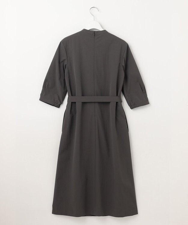 J.PRESS LADIES S 【洗える】RENU ソフトタイプライター ワンピース スレート系