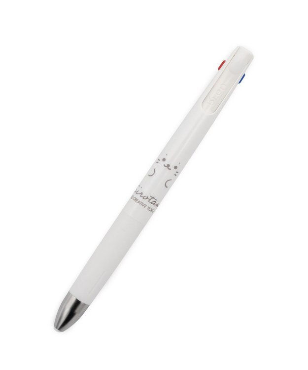 Mother garden しろたん ブレン３Ｃ 3色ボールペン 0.5mm 《顔ぼん》 単品 顔ぼん