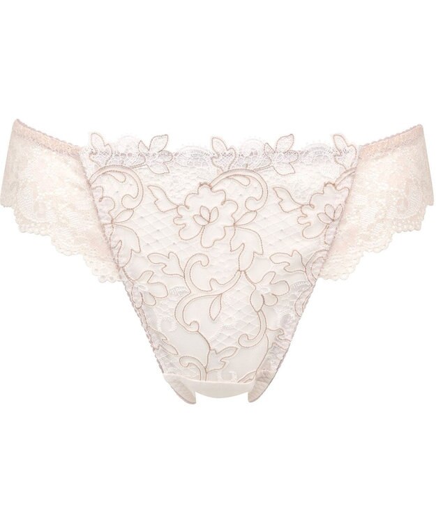 Wing Wing Lesiage　【2710シリーズ】Ｔバックショーツ　はきこみ丈あさめ　ウイング／ワコール　PF2712 カカオ