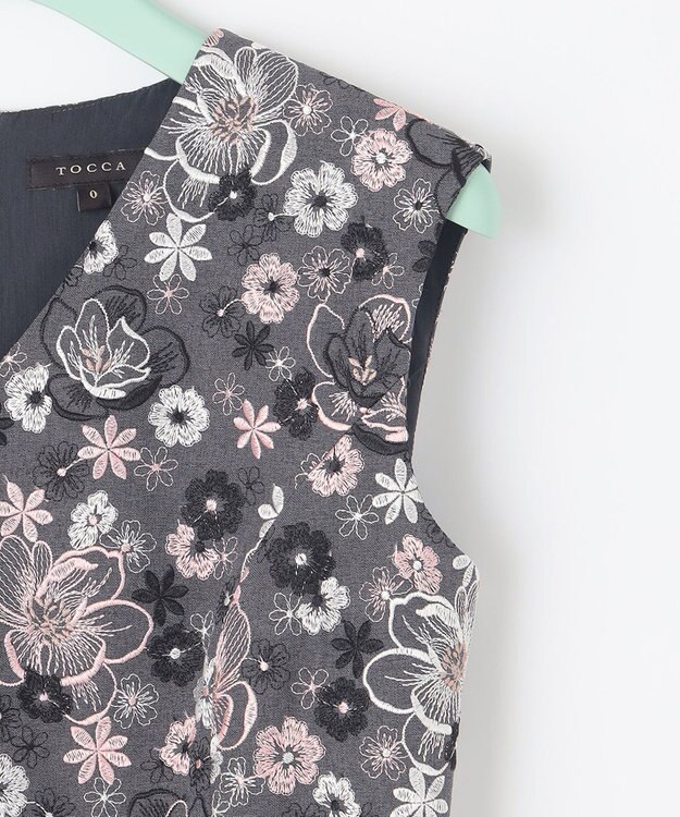 TOCCA 【消臭＆洗える！】HOLLY HOCK ドレス グレー系7