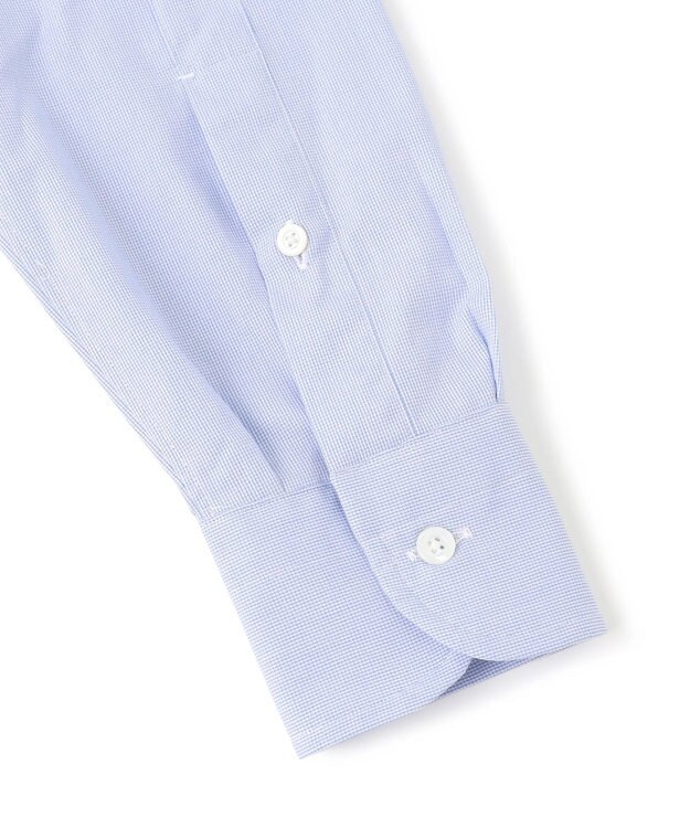 J.PRESS MEN 【Single Needle Tailoring / 形態安定】マイクログラフチェック シャツ / B.D. ネイビー系3