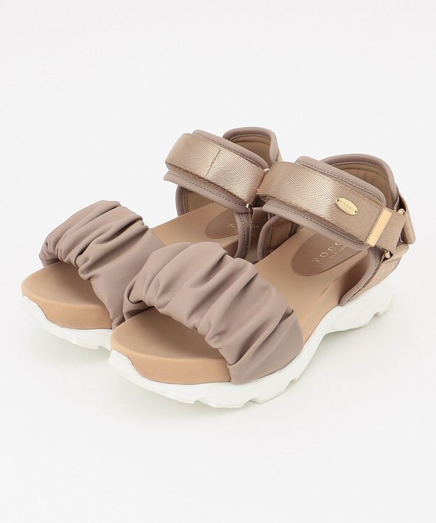 TOCCA GATHER SPORTS SANDALS サンダル ベージュ系
