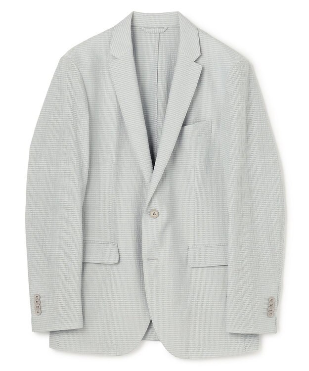 JOSEPH HOMME 新色追加【セットアップ対応】トリコサッカーストレッチ　 ジャケット ライトグレー系