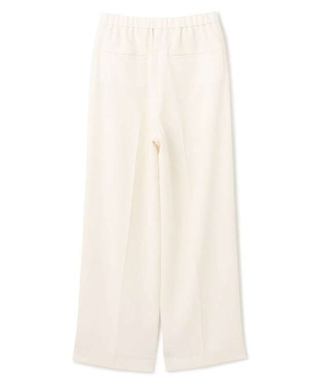 JOSEPH 【洗える】スムースジョーゼット　キャロットトラウザーズ Ecru