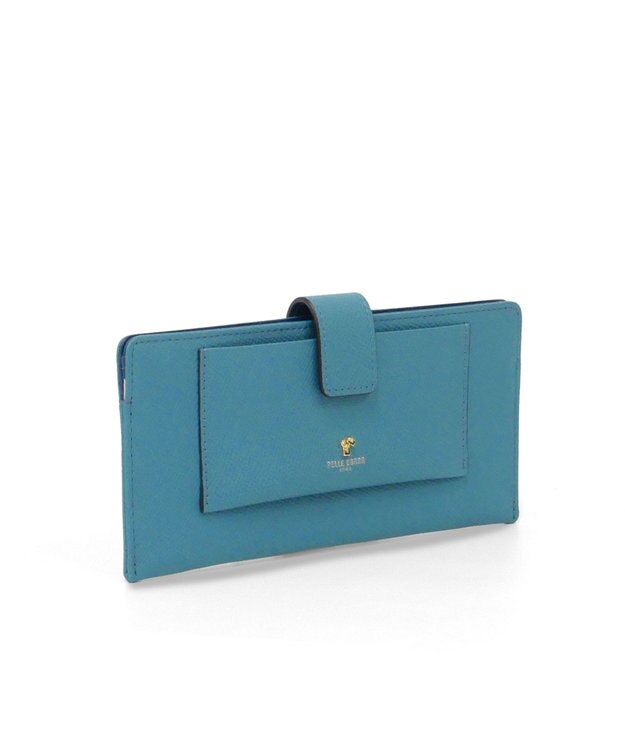 PELLE BORSA スリムウォレット French Calf Goods 3303 ブルー