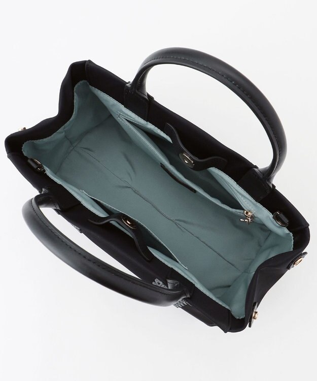 TOCCA 【大人百花掲載】LACE TOTE トートバッグ ブラック ナイロン系