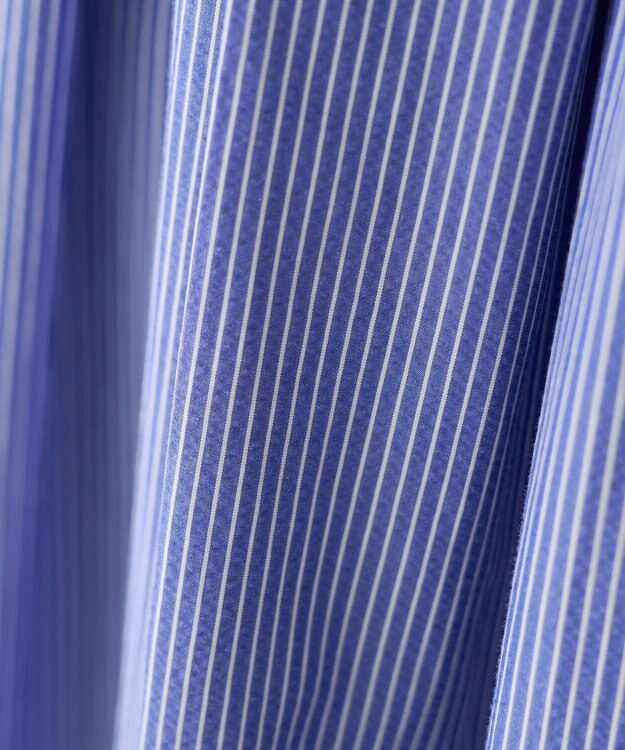 YECCA VECCA タックフレアスカート Stripe