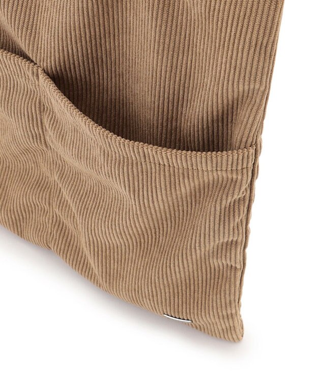 UNFILO コーデュロイ トートバッグ キャメル