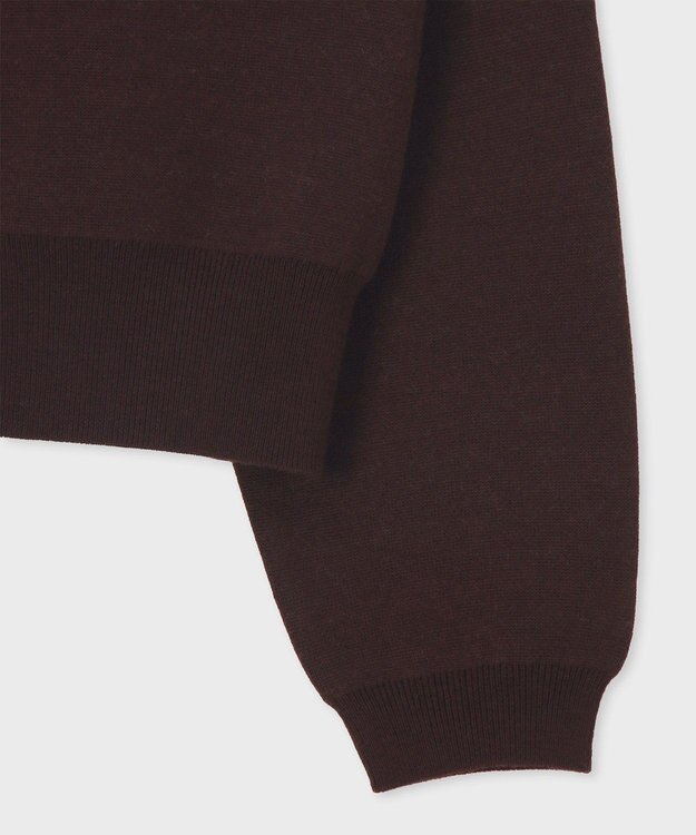 Paul Smith ダブルフェイス ジップアップ ジャケット チョコレートブラウン