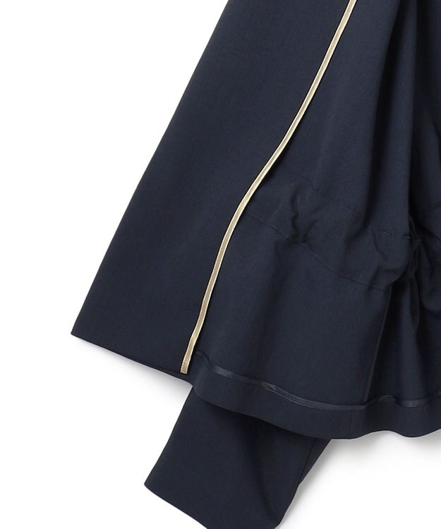 BEIGE， 【洗える・VERY3月号掲載】PORDIC / ノーカラードルマンジャケット Navy